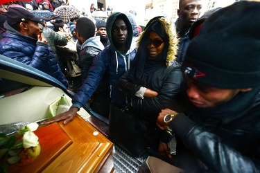 Genova, 01 02 2019 - chiesa della Nunziata - i funerali di Pince