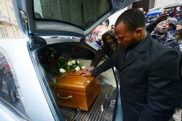 Genova, 01 02 2019 - chiesa della Nunziata - i funerali di Pince