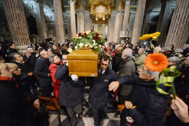 Genova, 01 02 2019 - chiesa della Nunziata - i funerali di Pince