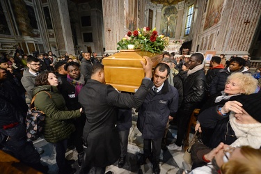 Genova, 01 02 2019 - chiesa della Nunziata - i funerali di Pince