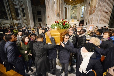 Genova, 01 02 2019 - chiesa della Nunziata - i funerali di Pince