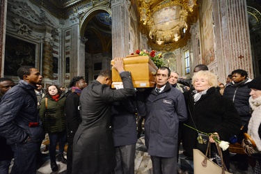 Genova, 01 02 2019 - chiesa della Nunziata - i funerali di Pince