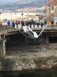 Genova - Incidente al confine tra Arenzano e Cogoleto