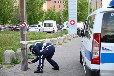 Genova, via Rivarolo - incidente mortale 