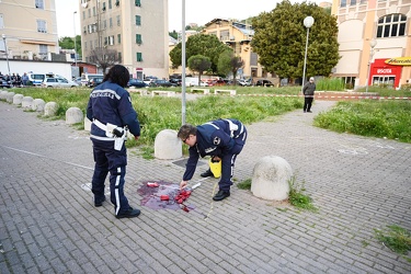 Genova, via Rivarolo - incidente mortale 