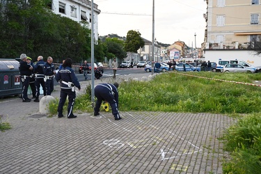 Genova, via Rivarolo - incidente mortale 