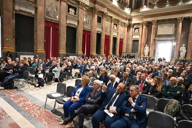 Genova, palazzo ducale - incontro pubblico dal morandi al terzo 