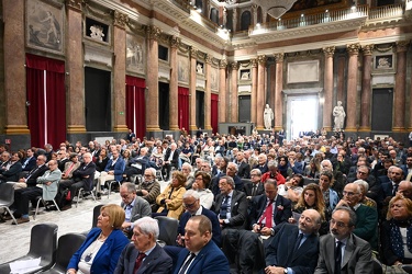 Genova, palazzo ducale - incontro pubblico dal morandi al terzo 