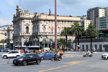 Genova, cantiere Bisagno davanti a Brignole