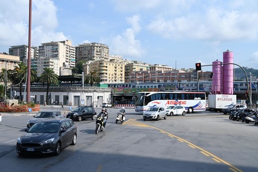 Genova, cantiere Bisagno davanti a Brignole