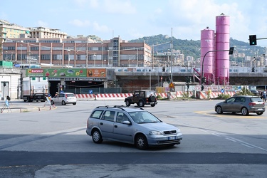 Genova, cantiere Bisagno davanti a Brignole