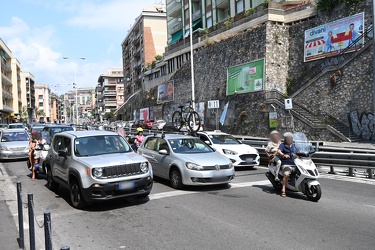 Genova, incrocio tra via Isonzo e via Timavo - installazione sis