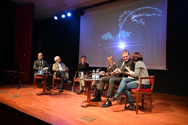 Genova, auditorium Carlo Felice - presentazione libro vittime Mo