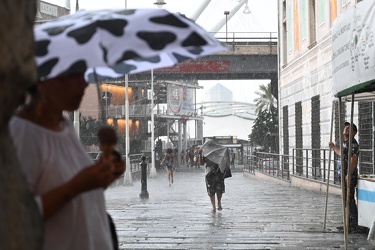 Genova, temporali estivi