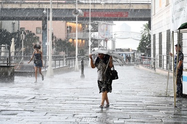 Genova, temporali estivi