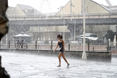 Genova, temporali estivi