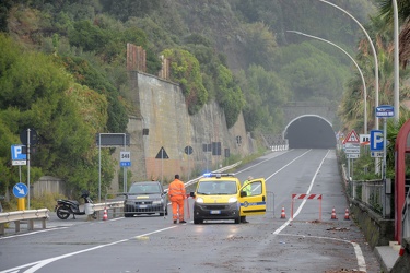 Genova, maltempo - la situazione verso ponente