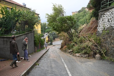 Genova, maltempo - la situazione verso ponente