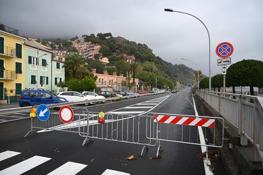 Genova, maltempo - la situazione verso ponente