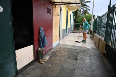 Genova, maltempo - la situazione verso ponente