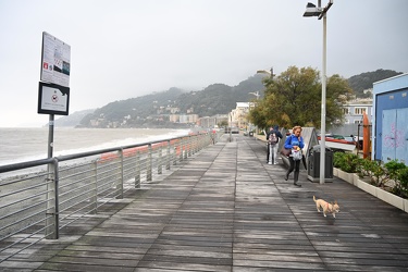 Genova, maltempo - la situazione verso ponente