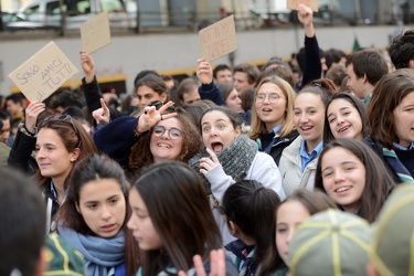 Genova - manifestazione antirazzista contro il decreto sicurezza