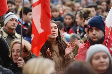 Genova - manifestazione antirazzista contro il decreto sicurezza