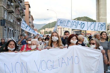 Genova, zona via piacenza, giardini Gavette - manifestazione com