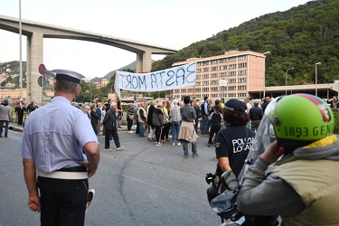 Genova, zona via piacenza, giardini Gavette - manifestazione com