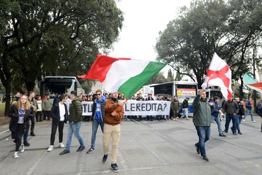 Genova - manifestazione degli studenti delle scuole superiori