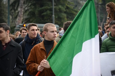 Genova - manifestazione degli studenti delle scuole superiori