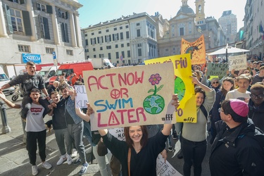 manifestazione clima CroGe15032019
