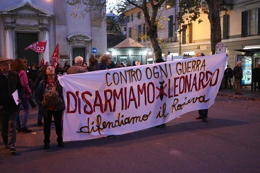 Genova, Sestri Ponente - manifestazione contro la guerra e l‚Äôa