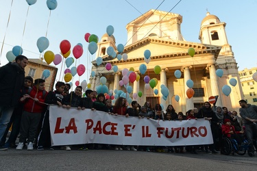 Genova, primo gennaio 2019 - la tradizionale marcia della pace o