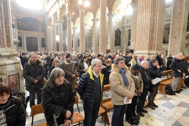 Genoova, Chiesa dell'Annunziata - messa comunit√† di Sant'Egidio