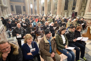 Genoova, Chiesa dell'Annunziata - messa comunit√† di Sant'Egidio