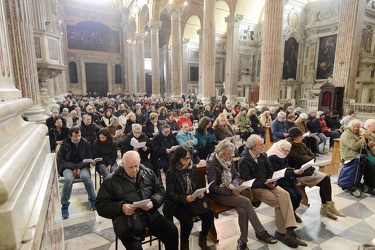 Genoova, Chiesa dell'Annunziata - messa comunit√† di Sant'Egidio