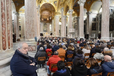 Genoova, Chiesa dell'Annunziata - messa comunit√† di Sant'Egidio