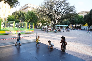 Genova, quartiere San Fruttuoso - Piazza Martinez