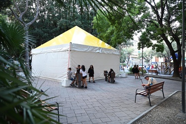 Genova, quartiere San Fruttuoso - Piazza Martinez