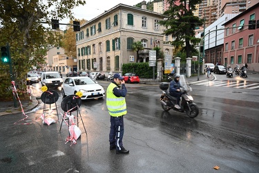 Genova, Marassi - Piazzale Parenzo ancora bloccato causa rottura