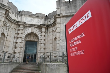 Genova, porta Siberia - nuovo info point su avanzamento lavori n