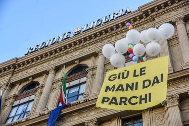 protesta legge parchi regione 08042019