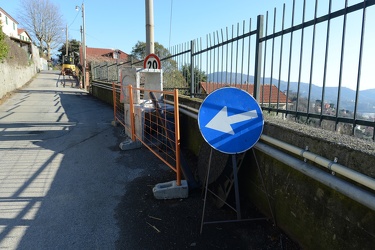 Genova, Murta - danno alla rete del gas metano causa disagi in t