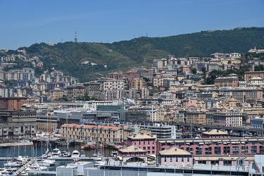 Genova, porto antico - giro sulla ruota panoramica