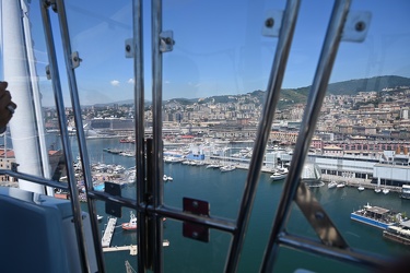 Genova, porto antico - giro sulla ruota panoramica