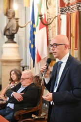 Genova, palazzo Tursi - incontro sul tema della mobilita sosteni