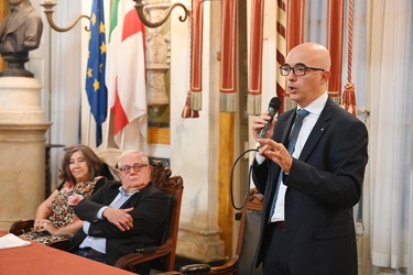 Genova, palazzo Tursi - incontro sul tema della mobilita sosteni