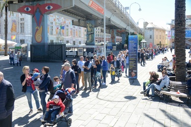 Genova - turisti weekend prima del primo maggio