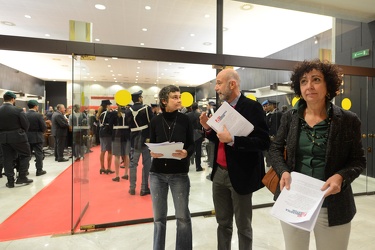 Genova, tribunale - volantinaggio organizzato da sostituto procu